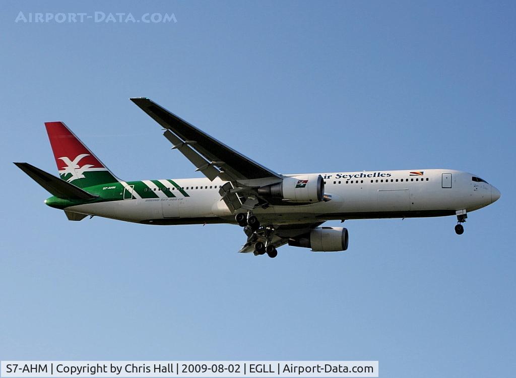S7-AHM, 1996 Boeing 767-37D/ER C/N 26328, Air Seychelles