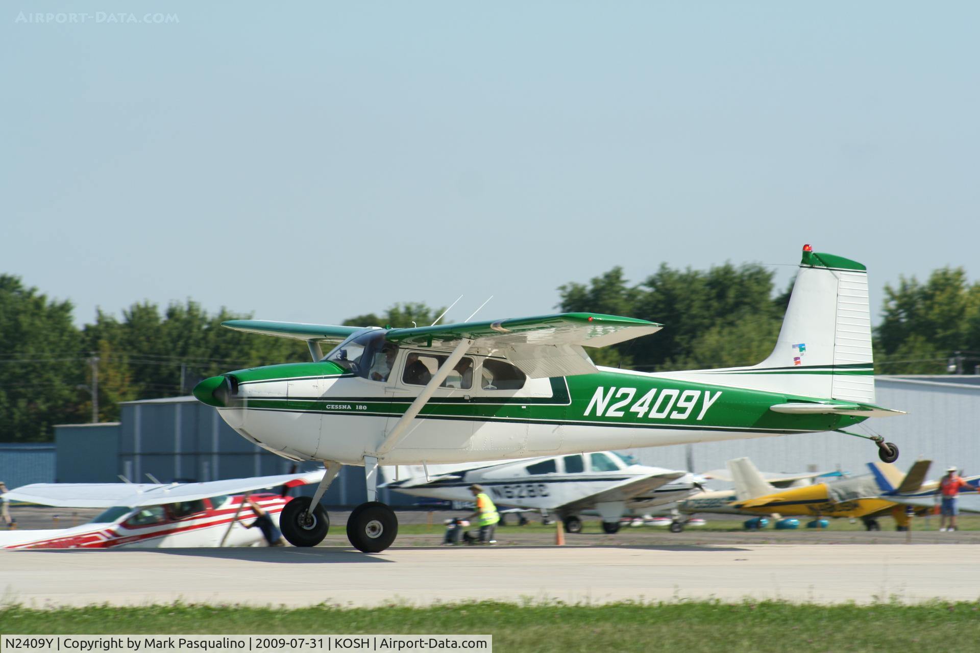 N2409Y, 1955 Cessna 180 C/N 31967, Cessna 180