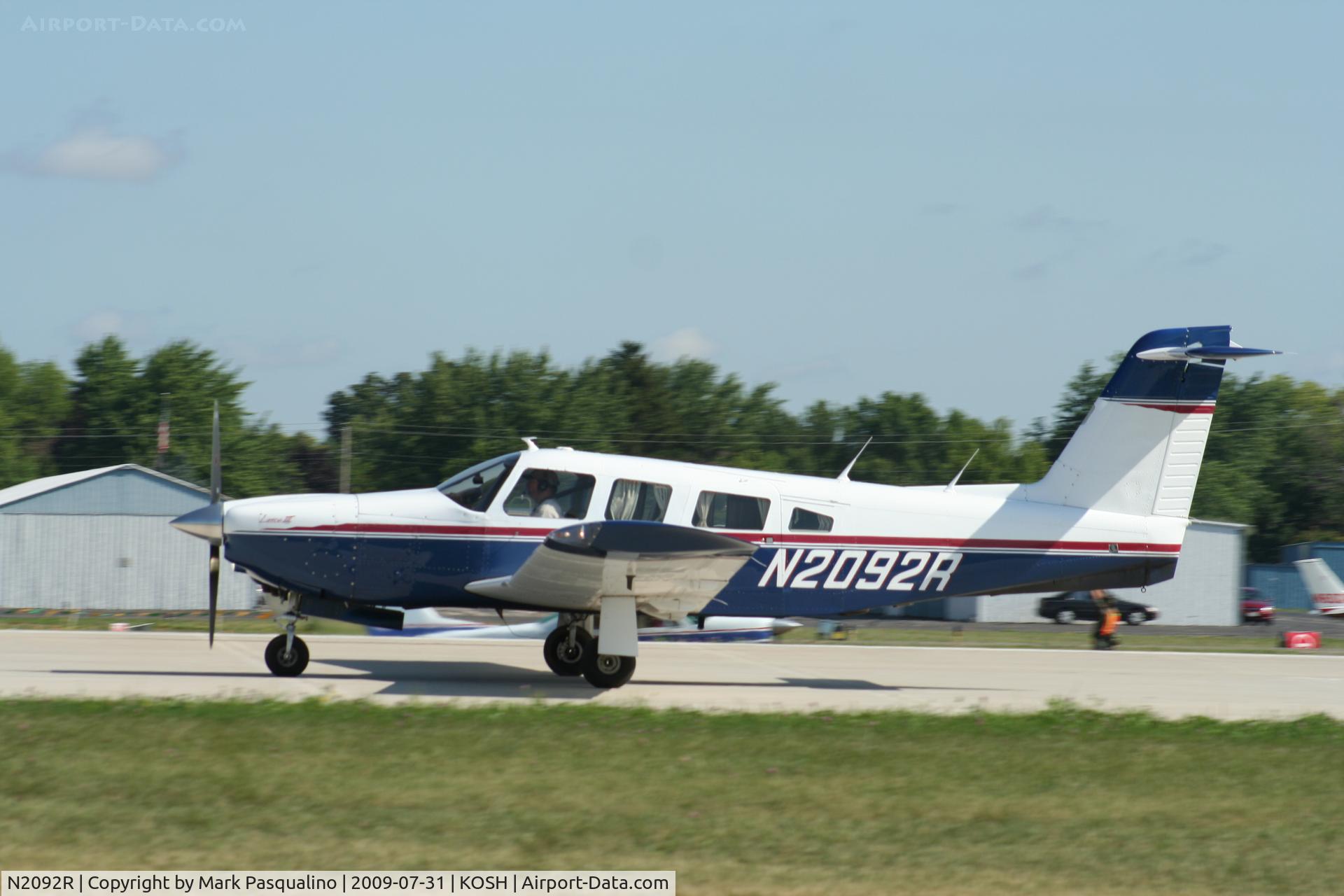 N2092R, 1979 Piper PA-32RT-300 C/N 32R-7985082, Piper PA-32RT-300