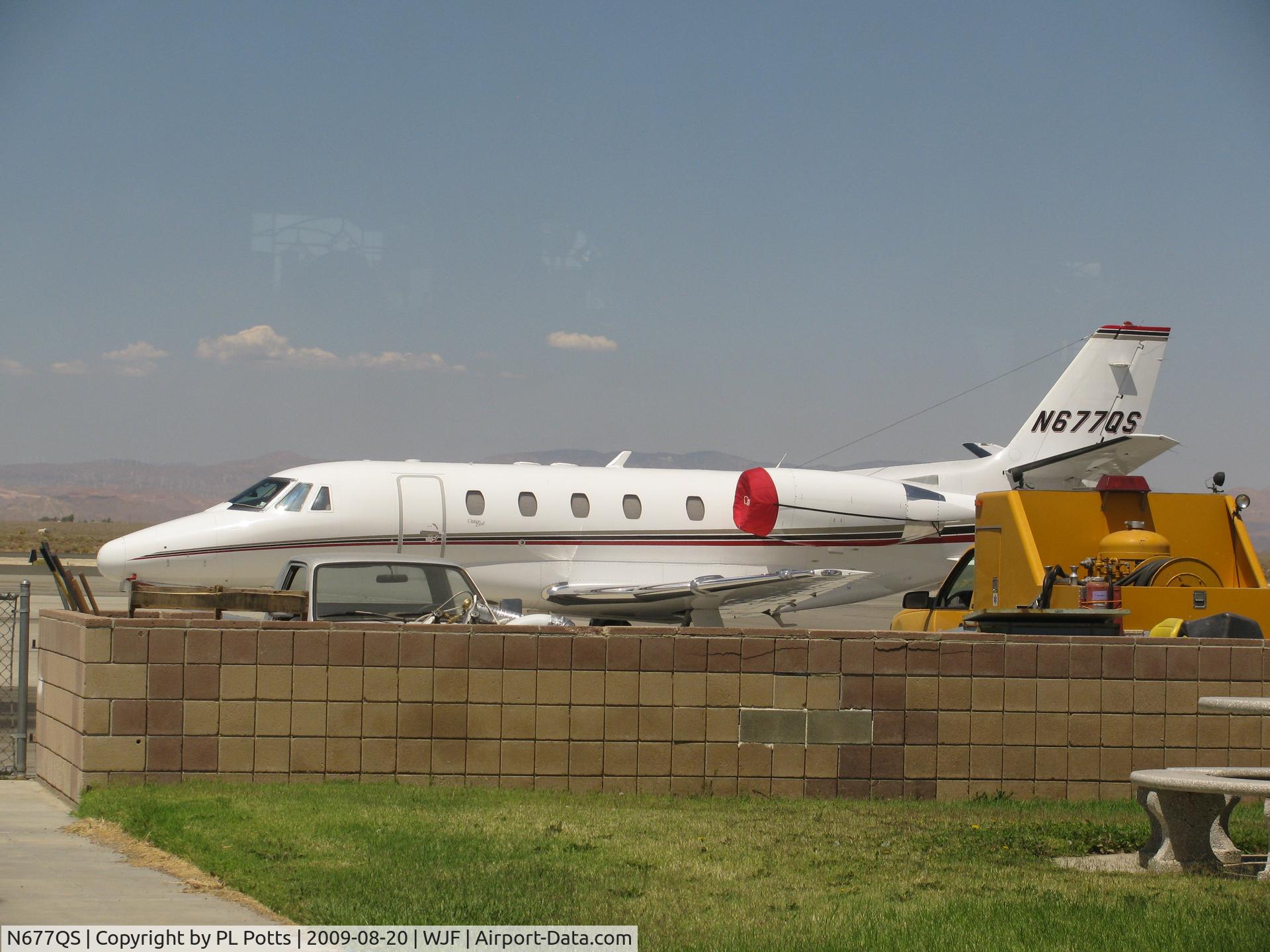 N677QS, 2004 Cessna 560XL C/N 560-5367, Spotted in Lancaster, CA