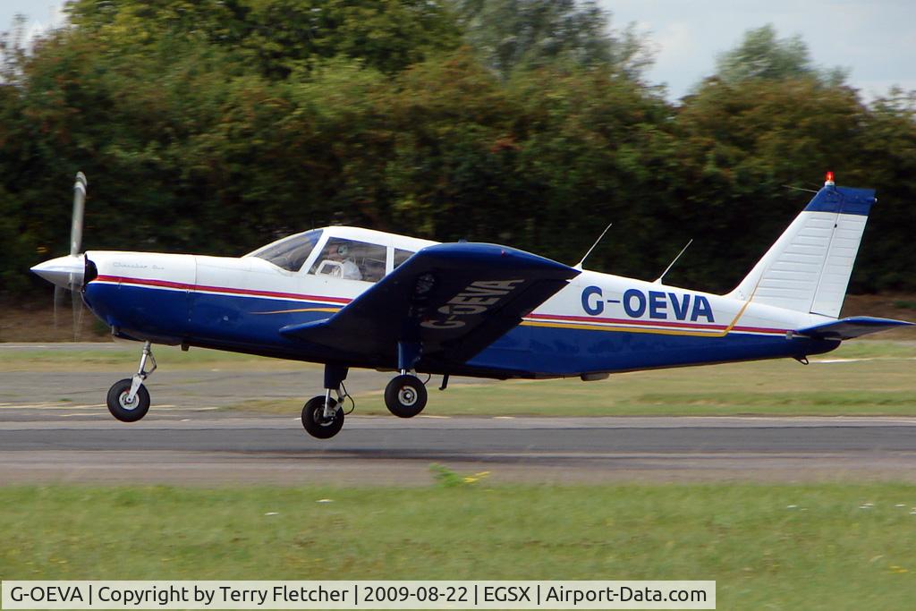 G-OEVA, 1965 Piper PA-32-260 Cherokee Six Cherokee Six C/N 32-219, Piper Cherokee Six departs North Weald