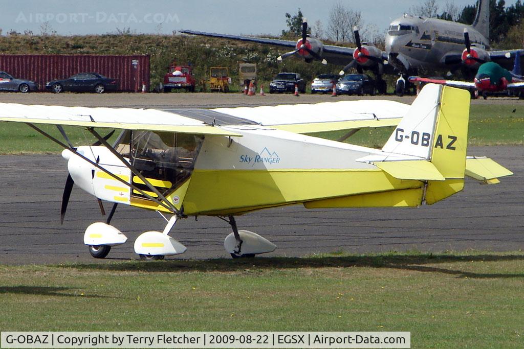 G-OBAZ, 2003 Best Off Skyranger 912(2) C/N BMAA/HB/322, Skyranger 912 at North Weald