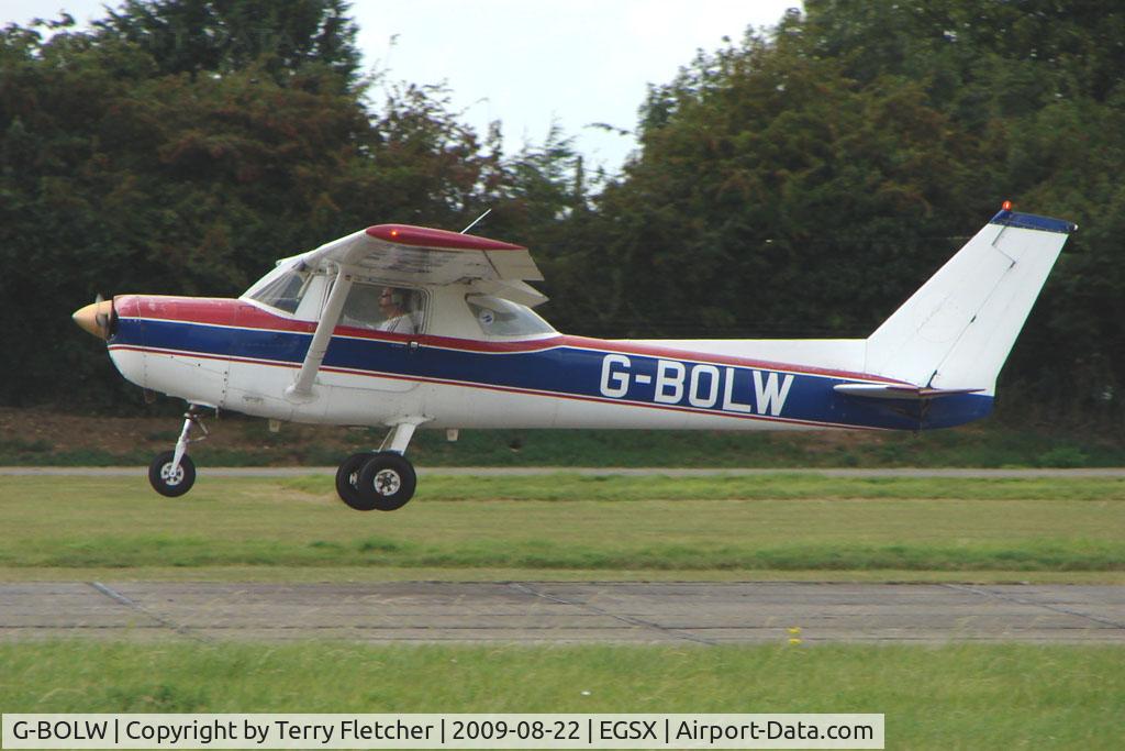 G-BOLW, 1977 Cessna 152 C/N 15280589, Cessna 152 at North Weald