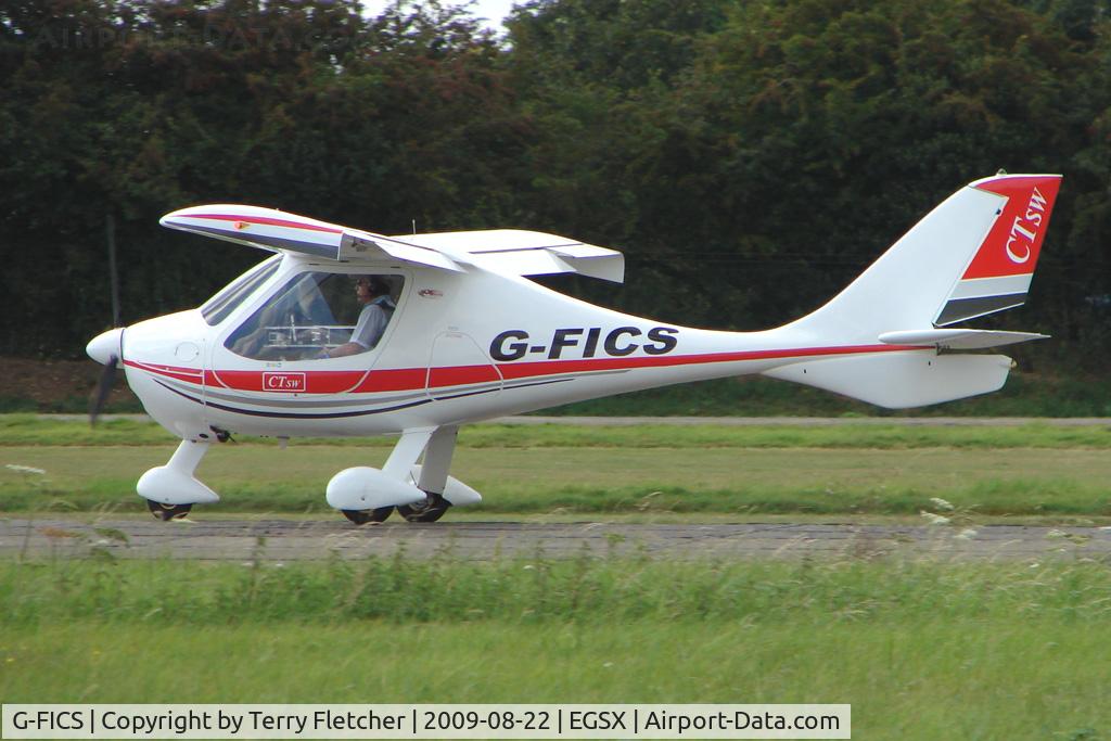 G-FICS, 2007 Flight Design CTSW C/N 8348, Flight Design CTSW at North Weald