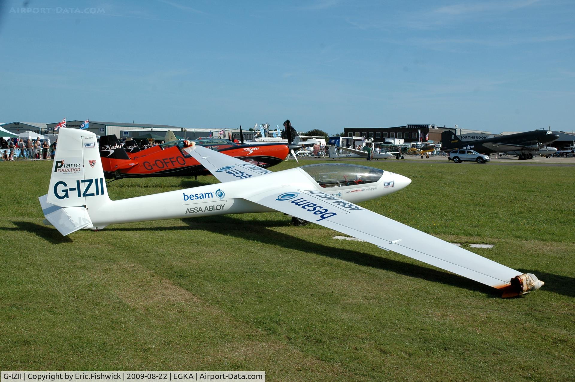 G-IZII, 1993 Marganski Swift S-1 C/N 110, 2. G-IZII at RAFA Battle of Britain Airshow, Shoreham Airport Aug 09