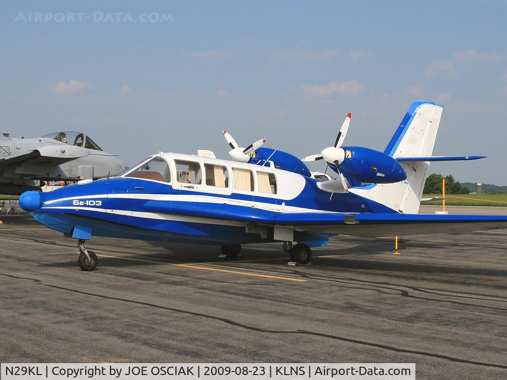 N29KL, 2003 Beriev Be-103 C/N 3302, On display at Lancaster