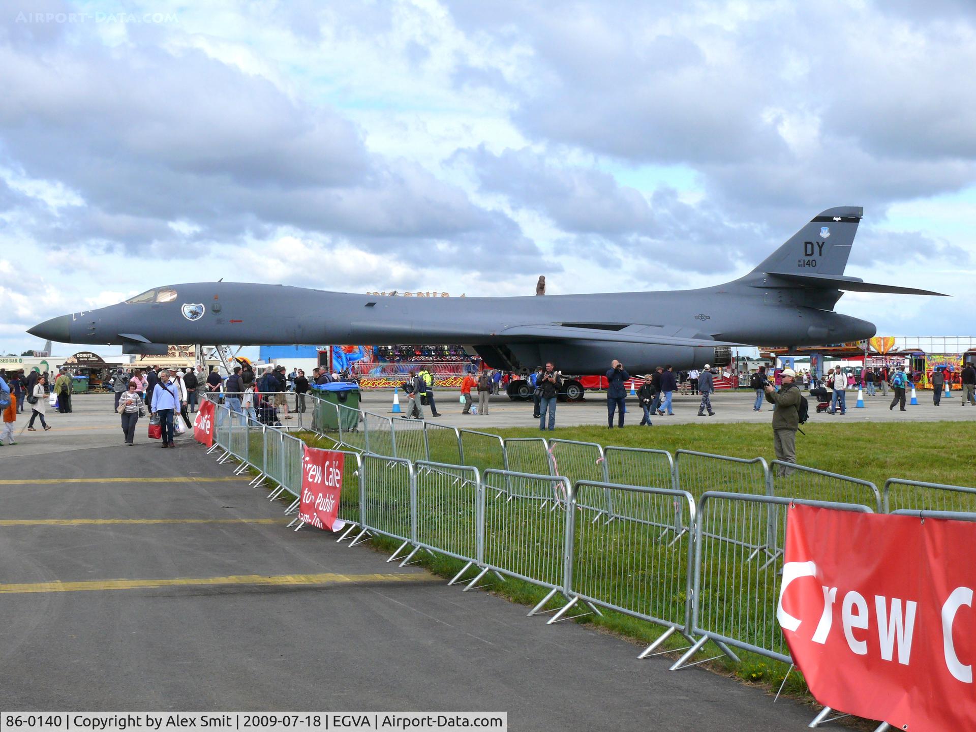 86-0140, 1986 Rockwell B-1B Lancer C/N 100, Rockwell B-1B Lancer 86-0140/DY US Air Force named last Lancer
