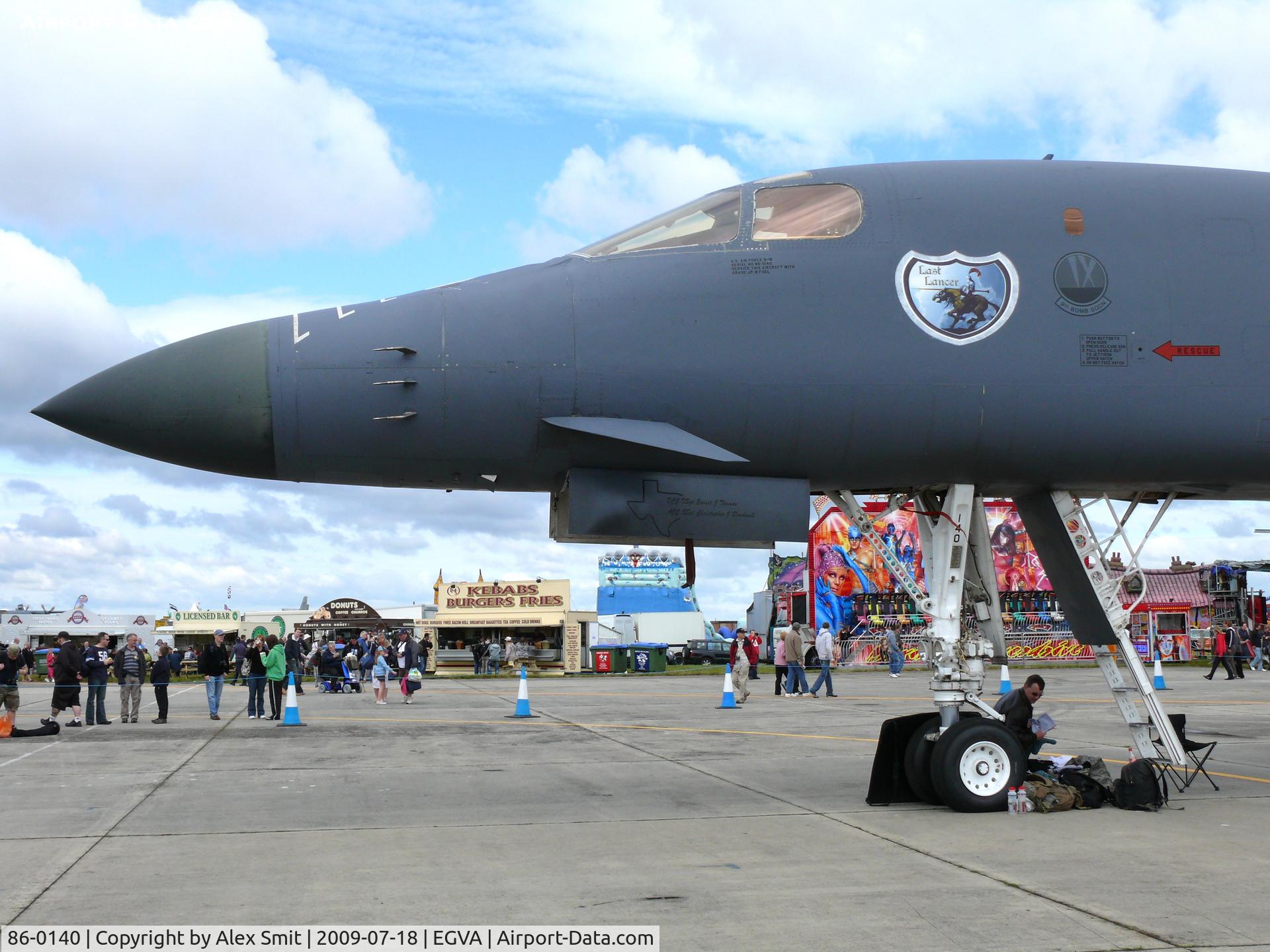 86-0140, 1986 Rockwell B-1B Lancer C/N 100, Rockwell B-1B Lancer 86-0140/DY US Air Force named last Lancer