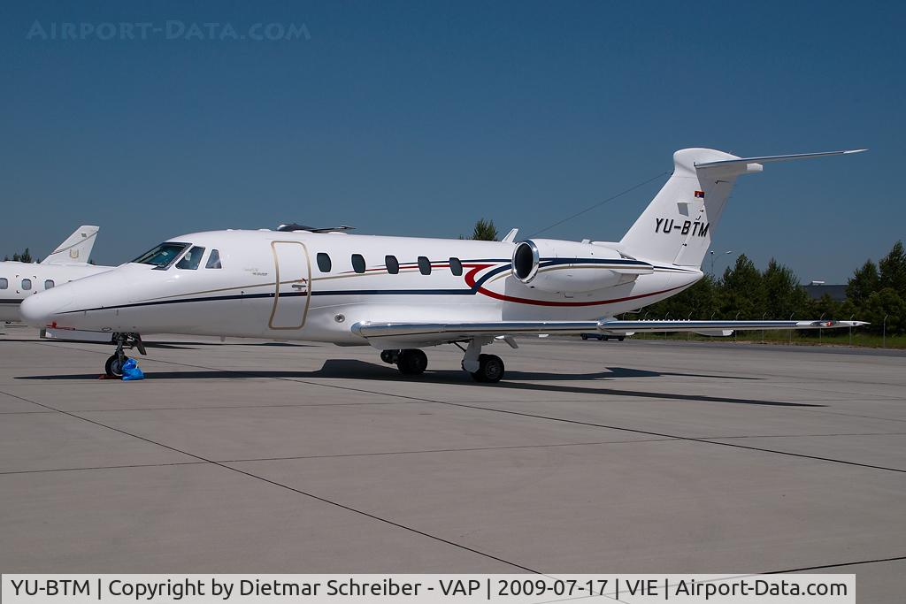 YU-BTM, 1997 Cessna 650 Citation VII C/N 650-7080, Cessna 650 Citation