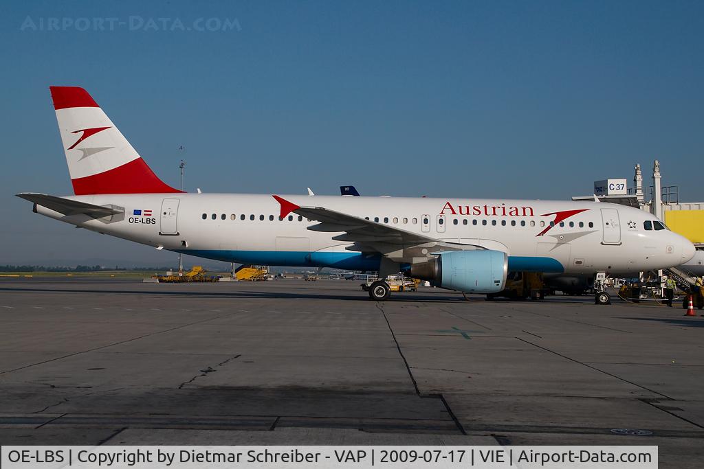 OE-LBS, 2000 Airbus A320-214 C/N 1189, Austrian Airlines Airbus 320