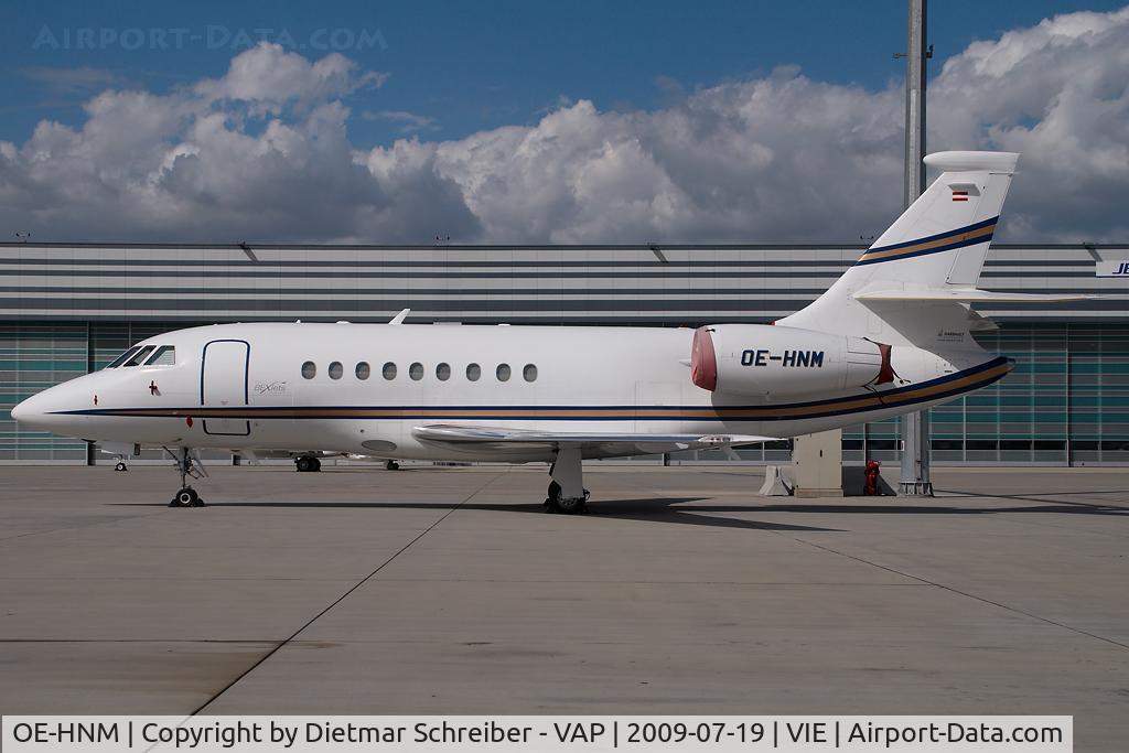 OE-HNM, 2003 Dassault Falcon 2000EX C/N 008, Business Express Falcon 2000