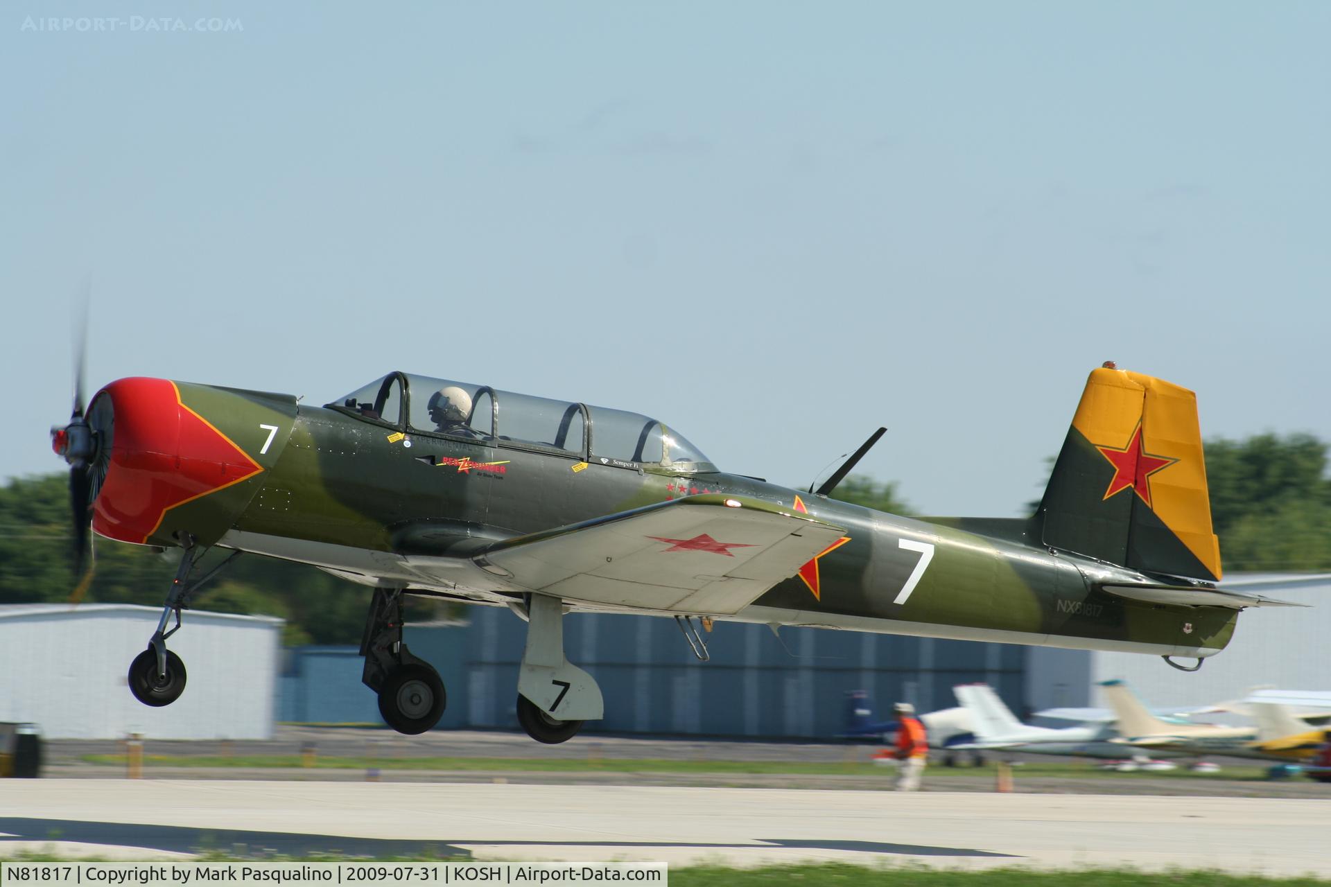 N81817, 1972 Nanchang CJ-6A C/N 2851260, Nanchang CJ-6A