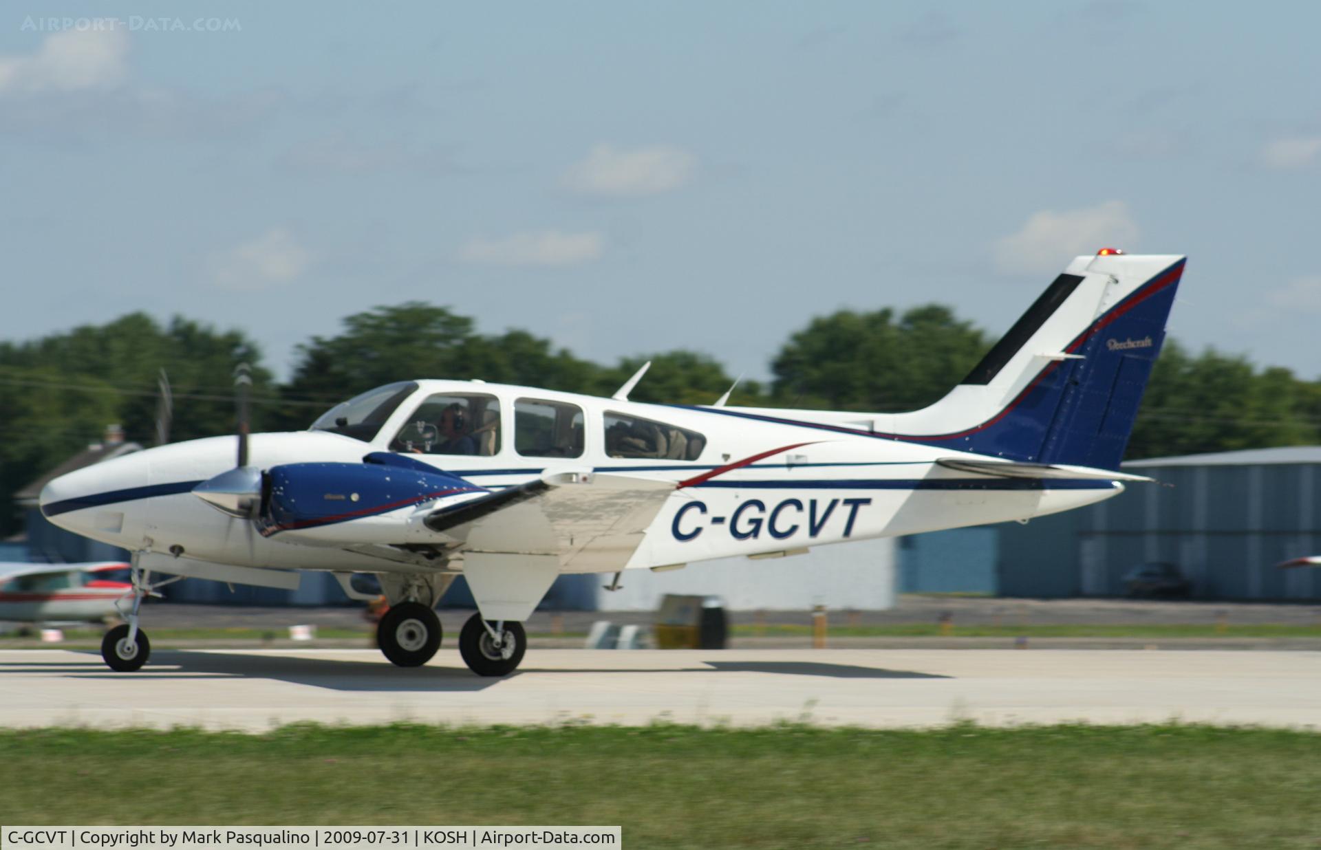 C-GCVT, 1982 Beech E-55 Baron C/N TE-1197, Beech E55