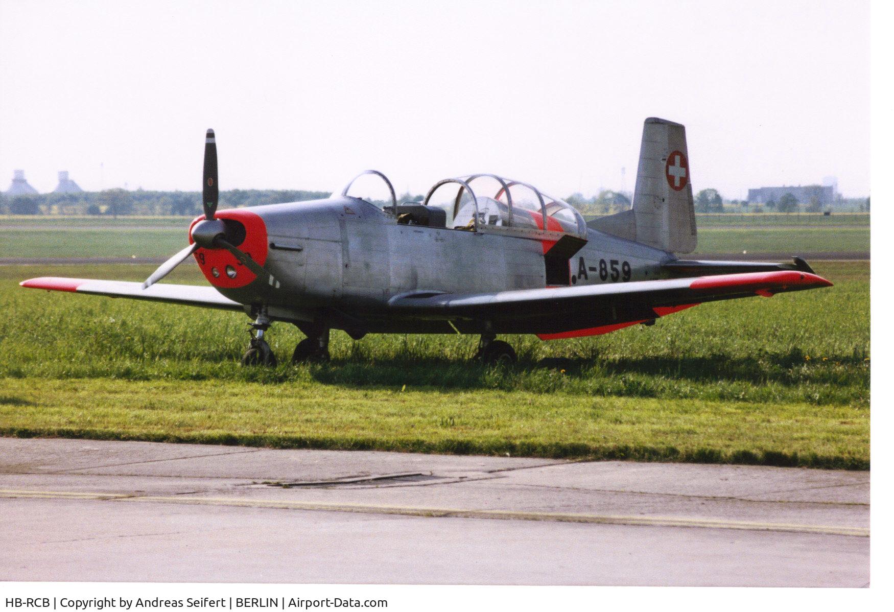 HB-RCB, 1959 Pilatus P3-05 C/N 497-46, Berlin ILA 2002
