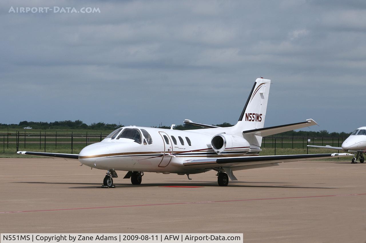 N551MS, 1980 Cessna 501 C/N 501-0147, At Alliance Fort Worth