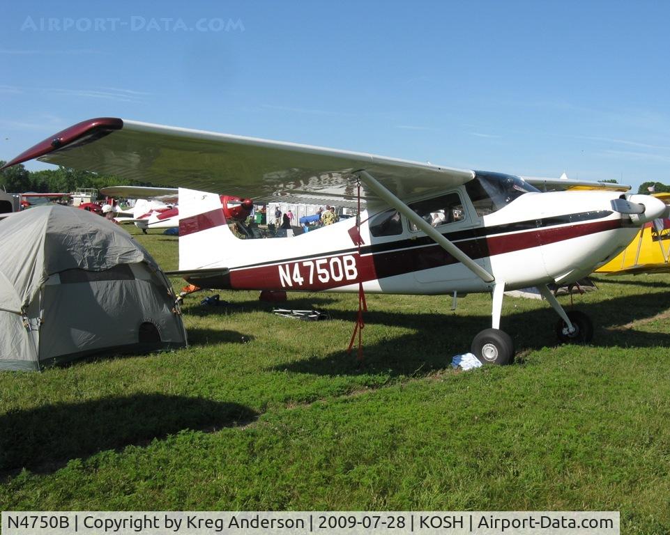 N4750B, 1955 Cessna 180 C/N 31648, EAA Airventure 2009
