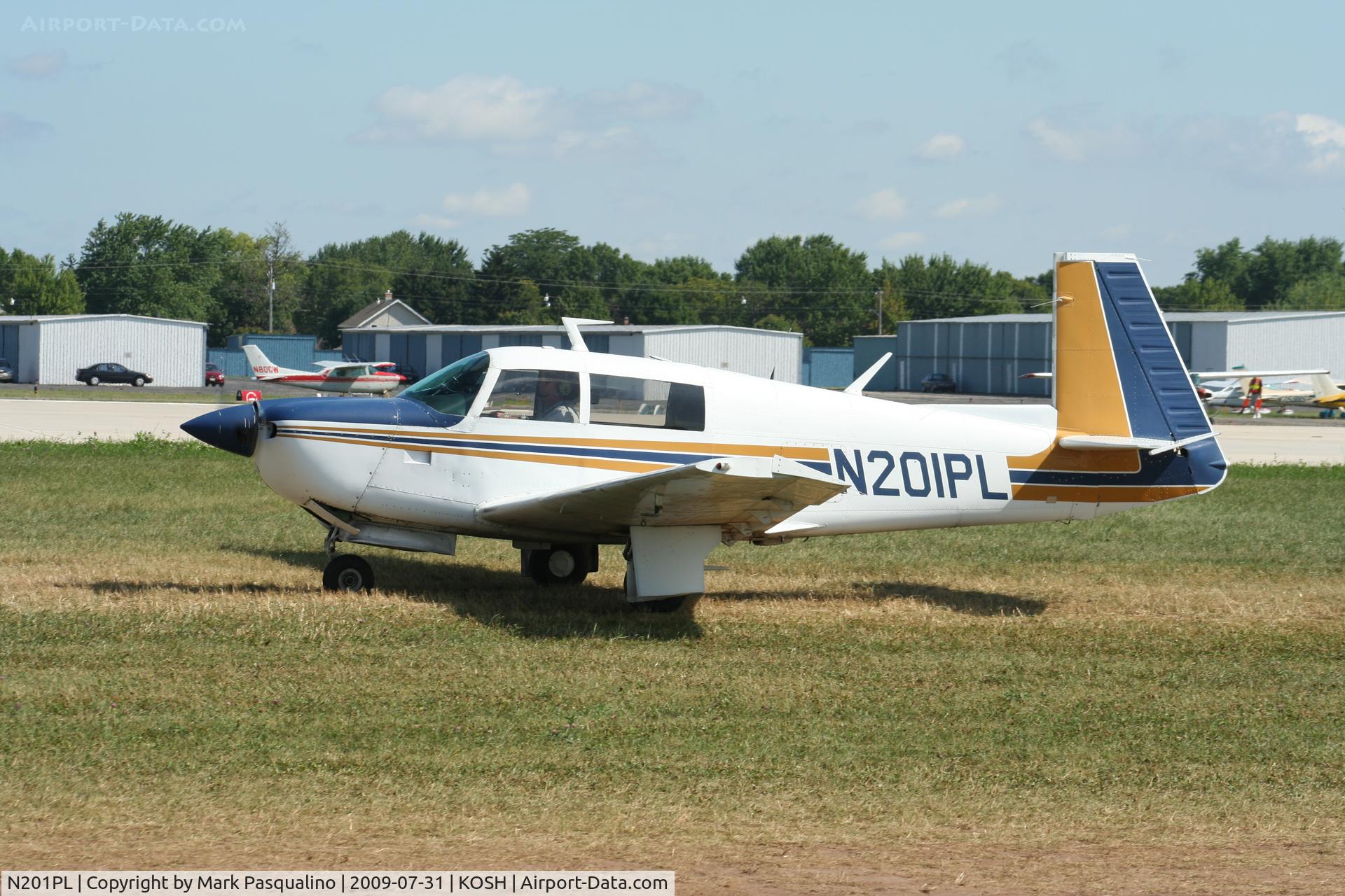 N201PL, 1977 Mooney M20J 201 C/N 24-0284, Mooney M20J