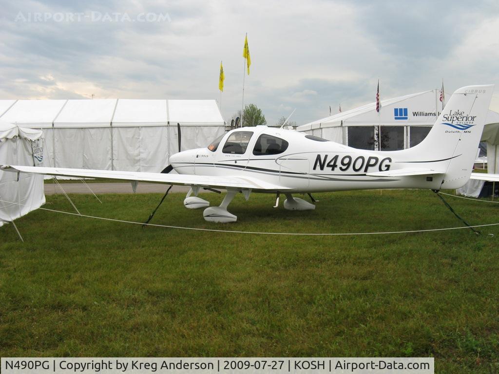 N490PG, 2008 Cirrus SR20 C/N 1971, EAA Airventure 2009