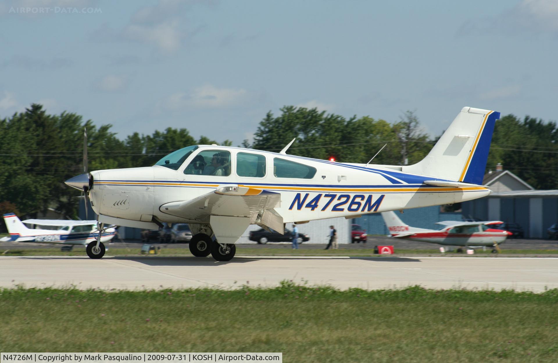 N4726M, 1978 Beech F33A Bonanza C/N CE-778, Beech F33A