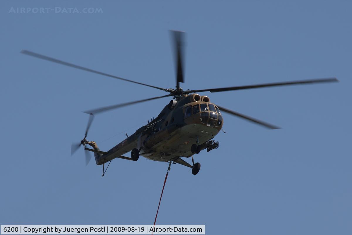 6200, Mil Mi-8T Hip C/N 226200, Red Bull Air Race Budapest 2009 - Hungary Air Force - Mil Mi-8T