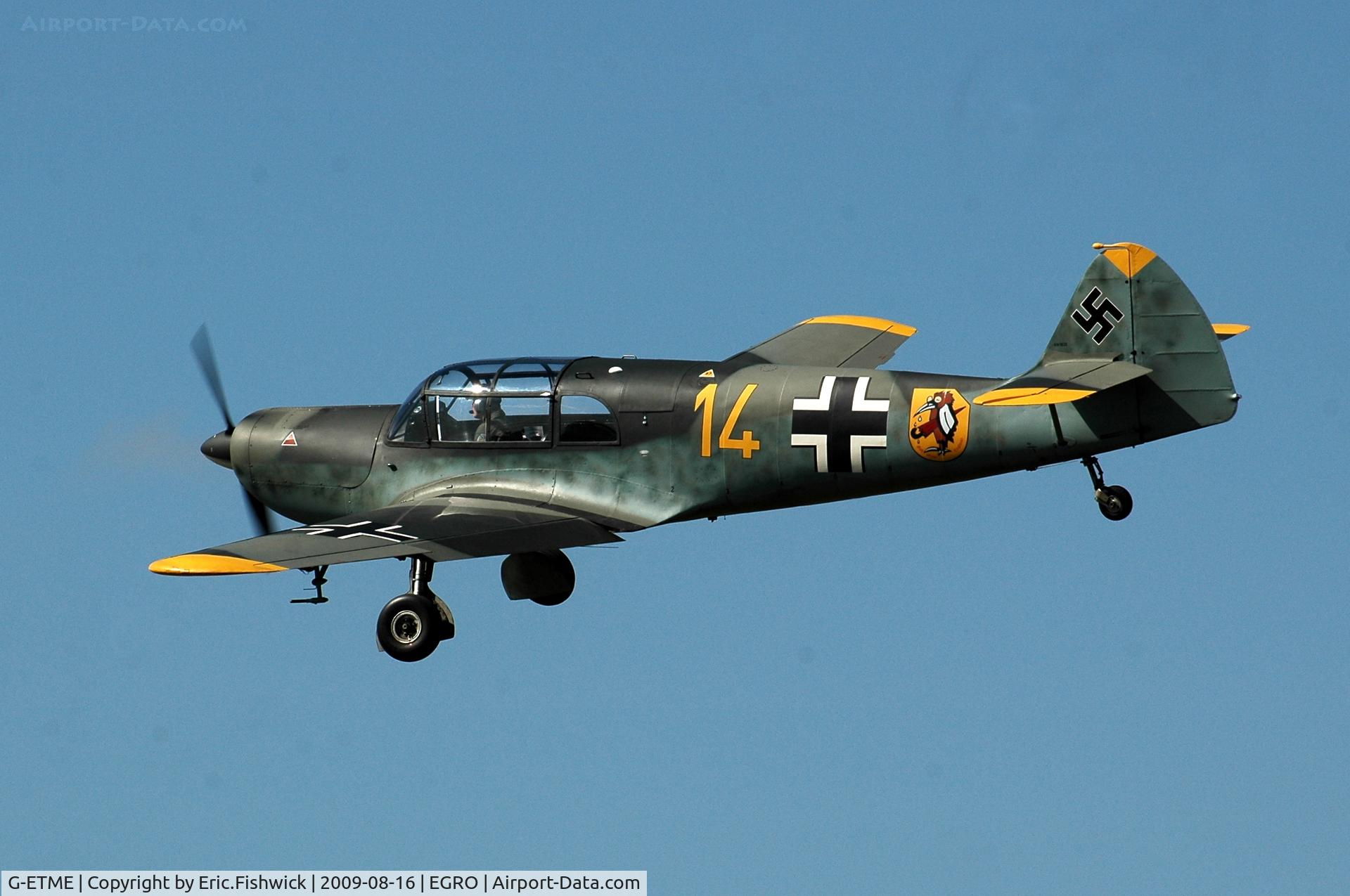 G-ETME, 1951 Nord 1002 Pingouin II C/N 274, 4. G-ETME at Heart Air Display, Rougham Airfield Aug 09