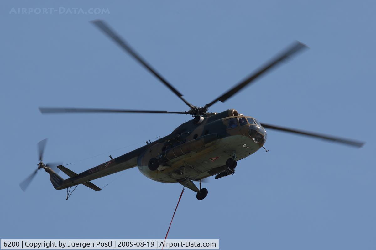 6200, Mil Mi-8T Hip C/N 226200, Red Bull Air Race Budapest 2009 - Hungary Air Force - Mil Mi-8T