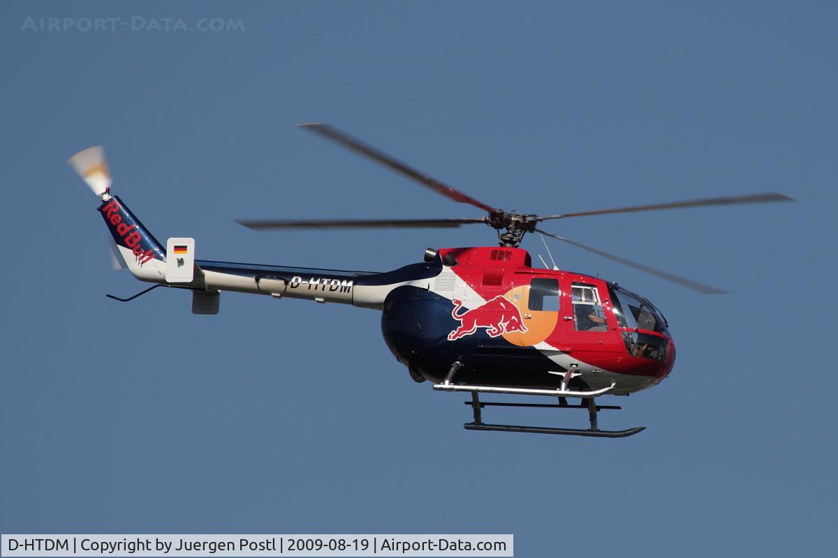 D-HTDM, MBB Bo-105CB-4 C/N S-140, Red Bull Air Race Budapest 2009 - MSS Bolkow BO-105S