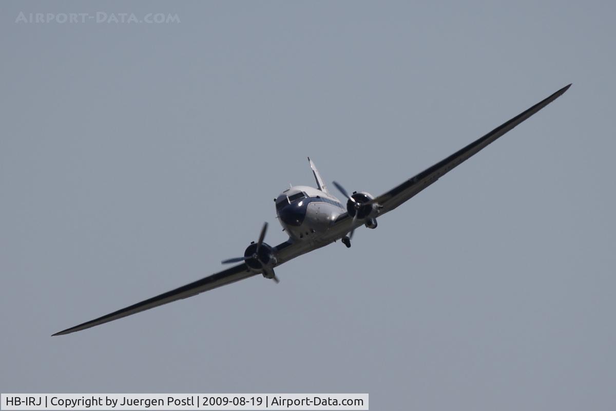 HB-IRJ, 1940 Douglas DC-3A-S4C4G C/N 2204, Red Bull Air Race Budapest 2009 - Douglas DC-3A