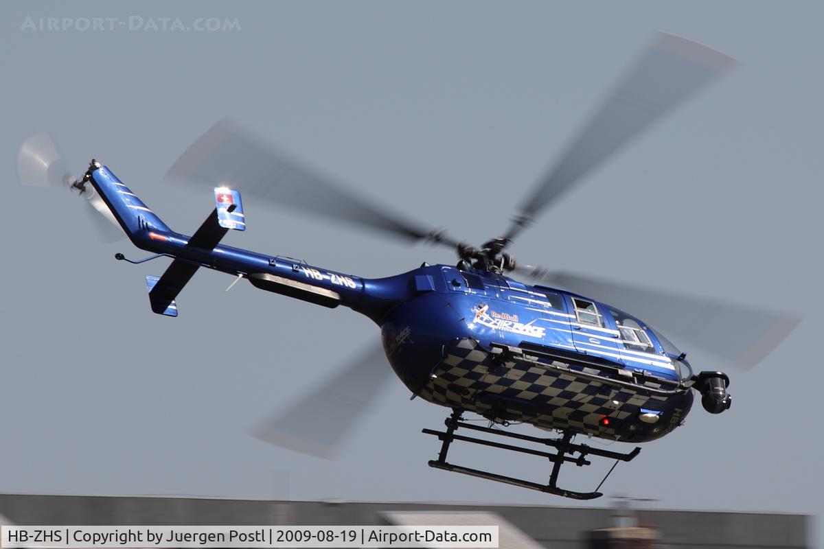 HB-ZHS, 1982 Eurocopter Bo-105CBS-4 C/N S-606, Red Bull Air Race Budapest 2009 - Eurocopter BO105CBS-4