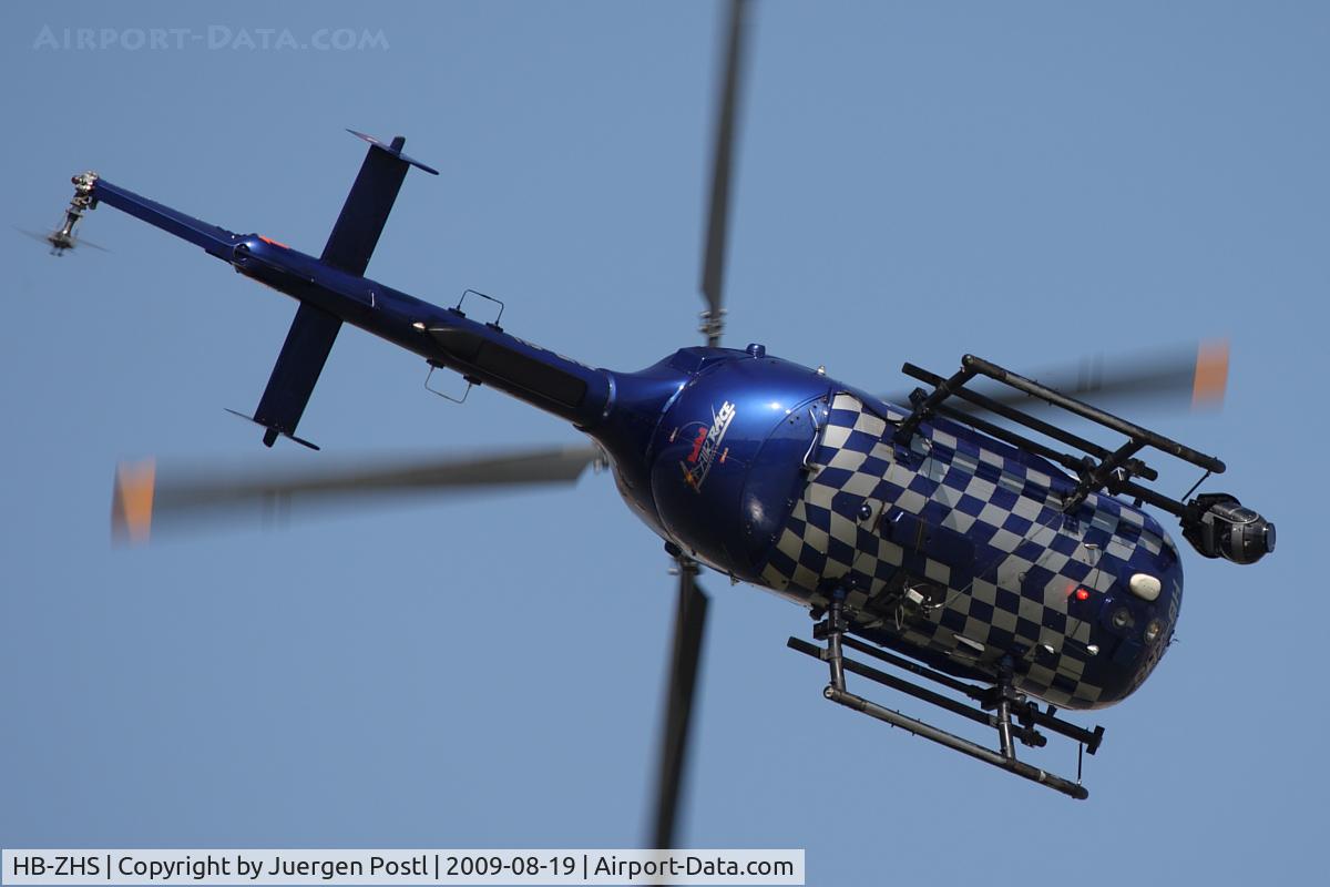 HB-ZHS, 1982 Eurocopter Bo-105CBS-4 C/N S-606, Red Bull Air Race Budapest 2009 - Eurocopter BO105CBS-4