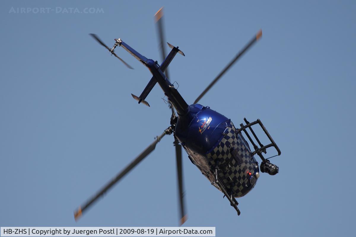 HB-ZHS, 1982 Eurocopter Bo-105CBS-4 C/N S-606, Red Bull Air Race Budapest 2009 - Eurocopter BO105CBS-4