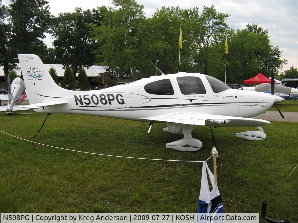 N508PG, 2008 Cirrus SR20 C/N 1978, EAA Airventure 2009