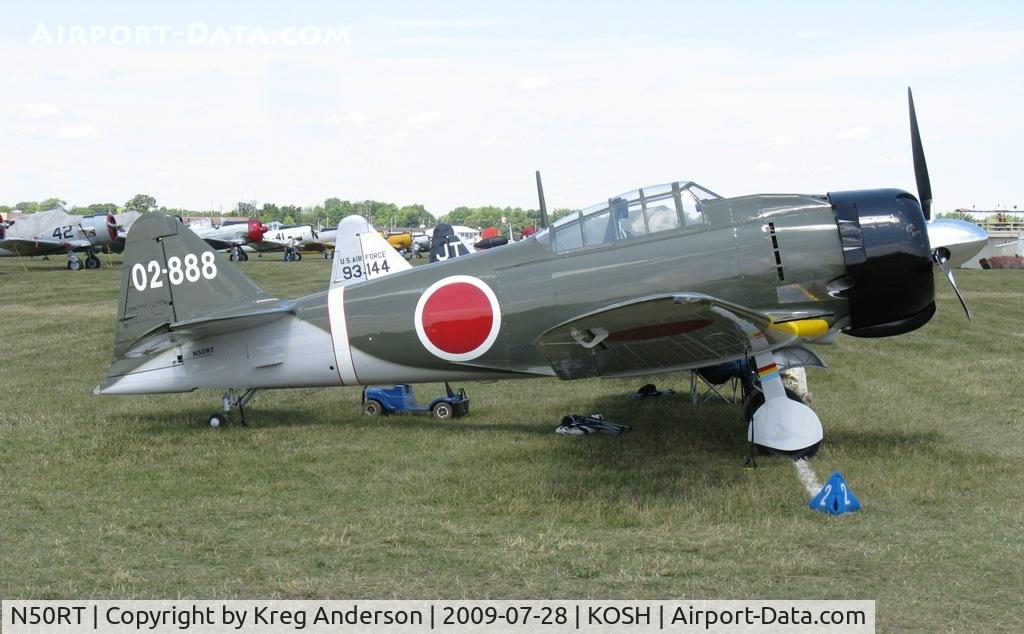 N50RT, 1992 Mitsubishi A6M2 Zero Replica C/N 0001, EAA Airventure 2009