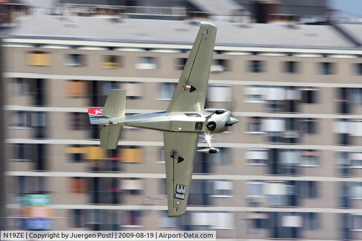 N19ZE, 2007 Zivko Edge 540 C/N 0039A, Red Bull Air Race Budapest 2009 - Yoshihide Muroya