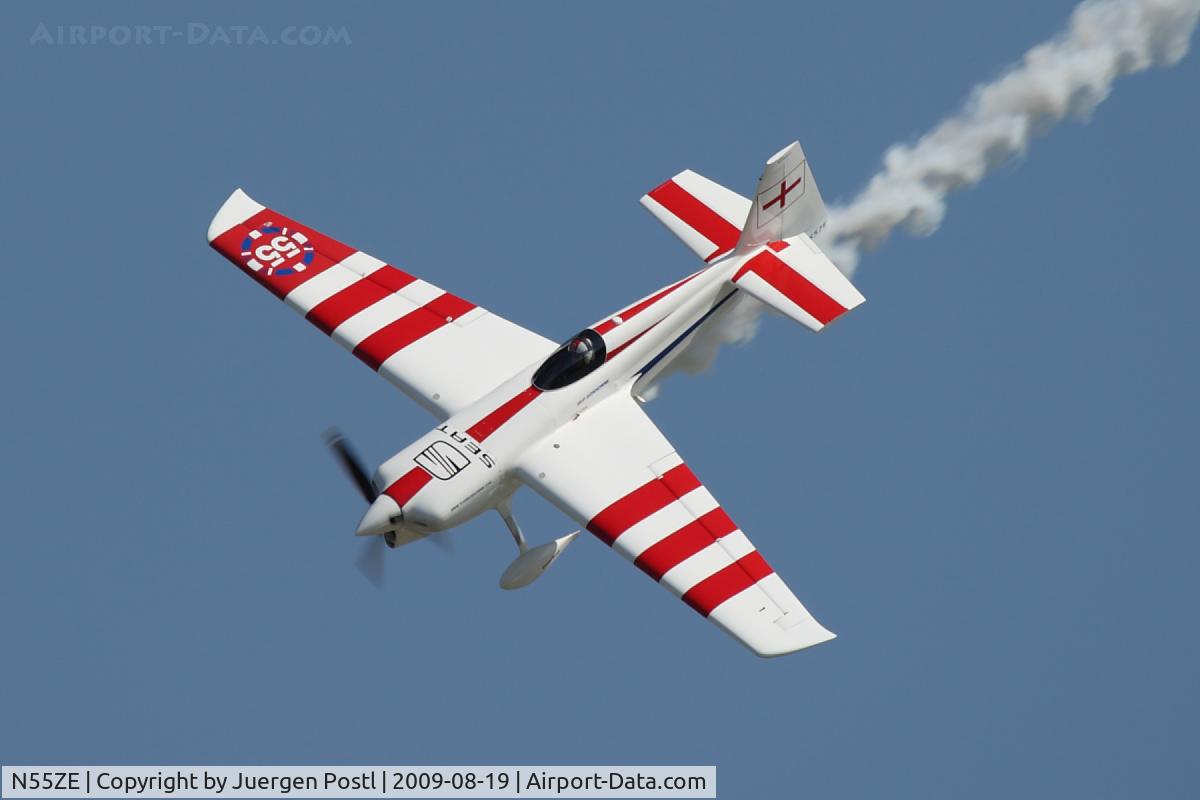 N55ZE, 2007 Zivko Edge 540 C/N 0040A, Red Bull Air Race Budapest 2009 - Paul Bonhomme