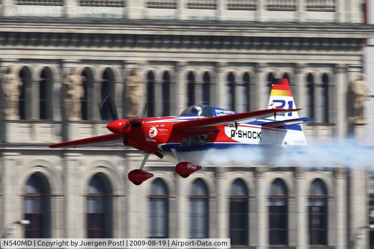 N540MD, 2008 Zivko Edge 540 C/N 0043, Red Bull Air Race Budapest 2009 - Matthias Dolderer