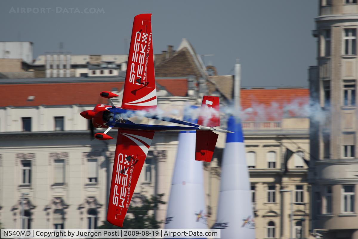 N540MD, 2008 Zivko Edge 540 C/N 0043, Red Bull Air Race Budapest 2009 - Matthias Dolderer