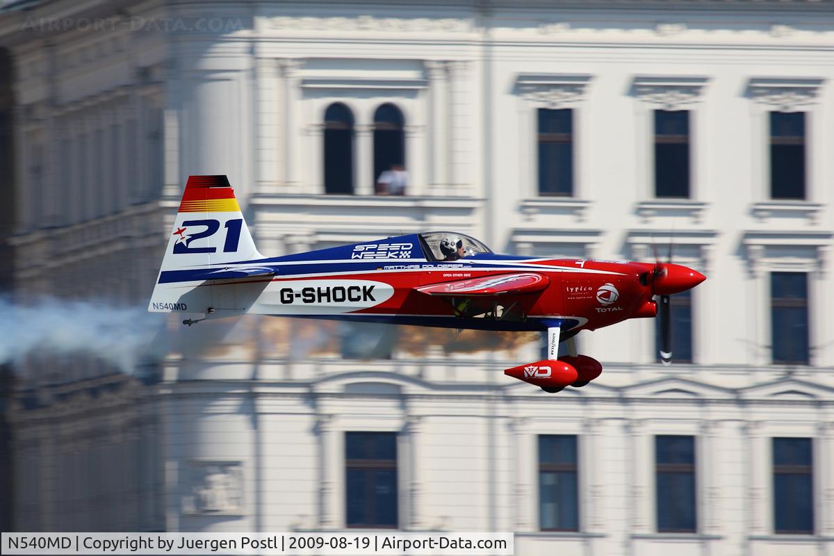 N540MD, 2008 Zivko Edge 540 C/N 0043, Red Bull Air Race Budapest 2009 - Matthias Dolderer