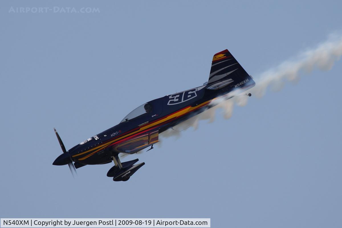 N540XM, 2008 MXR Technologies MXS C/N 003, Red Bull Air Race Budapest 2009 - Alejandro Maclean