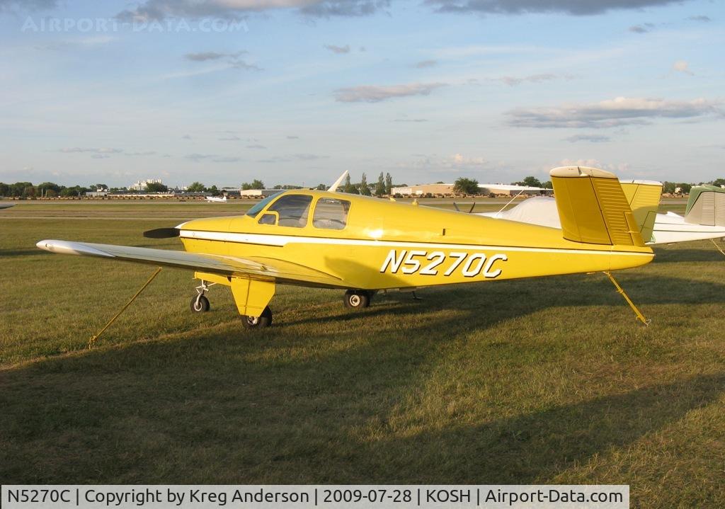 N5270C, 1950 Beech B35 Bonanza C/N D-2664, EAA Airventure 2009