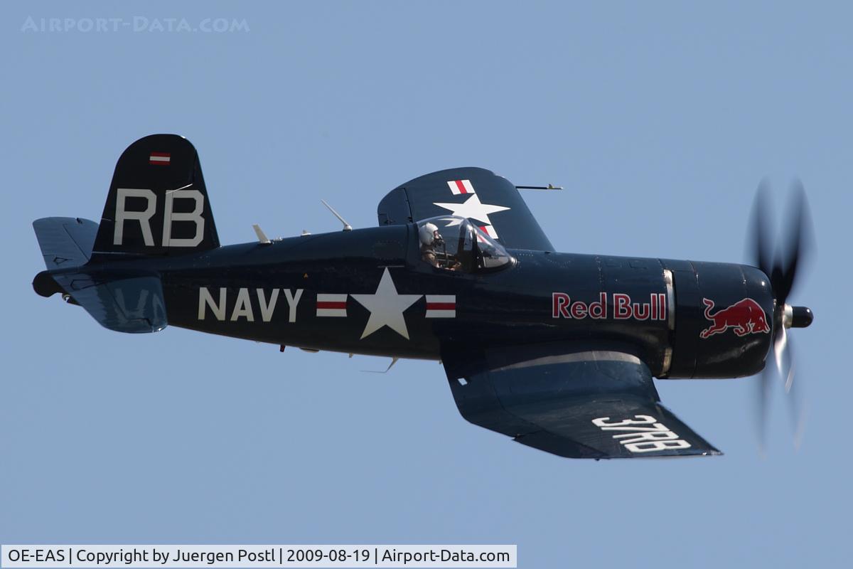 OE-EAS, 1945 Vought F4U-4 Corsair C/N 9149, Red Bull Air Race Budapest 2009 - Chance Vought F4U-4