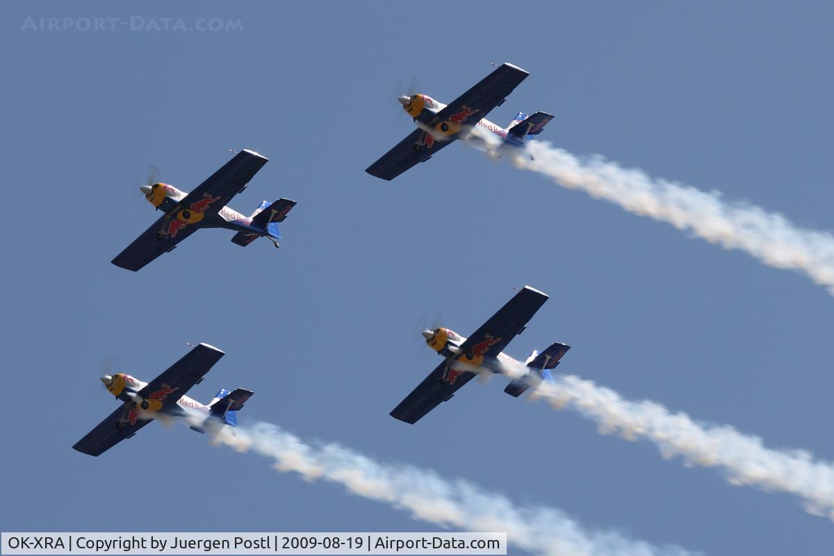 OK-XRA, Zlin Z-50LX C/N 0071, Red Bull Air Race Budapest 2009 - Zlin Z-50LX Aerobatics Team
