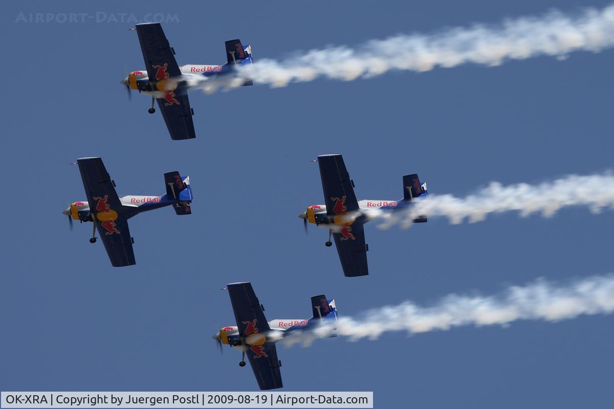 OK-XRA, Zlin Z-50LX C/N 0071, Red Bull Air Race Budapest 2009 - Zlin Z-50LX Aerobatics Team