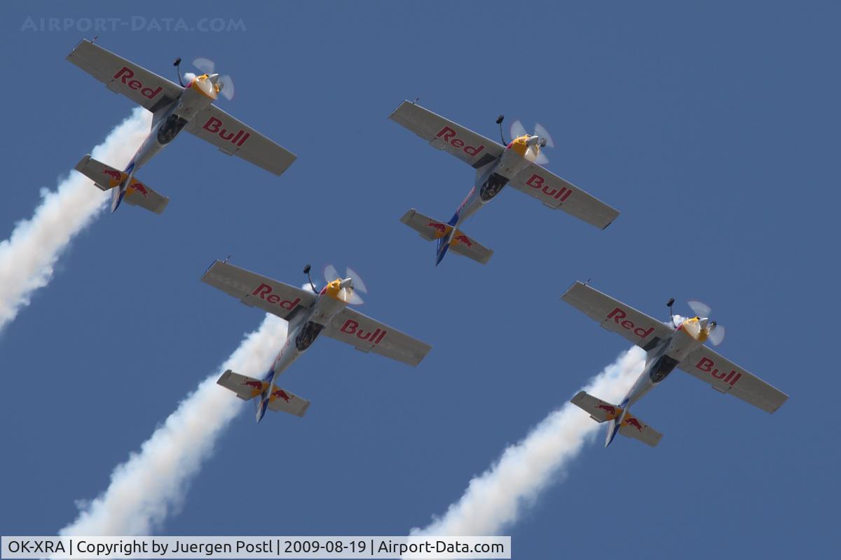 OK-XRA, Zlin Z-50LX C/N 0071, Red Bull Air Race Budapest 2009 - Zlin Z-50LX Aerobatics Team
