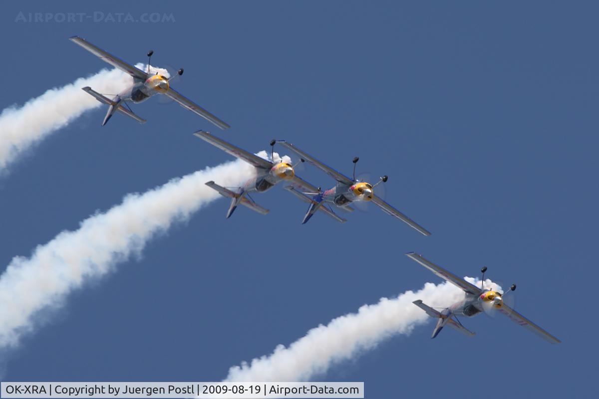 OK-XRA, Zlin Z-50LX C/N 0071, Red Bull Air Race Budapest 2009 - Zlin Z-50LX Aerobatics Team