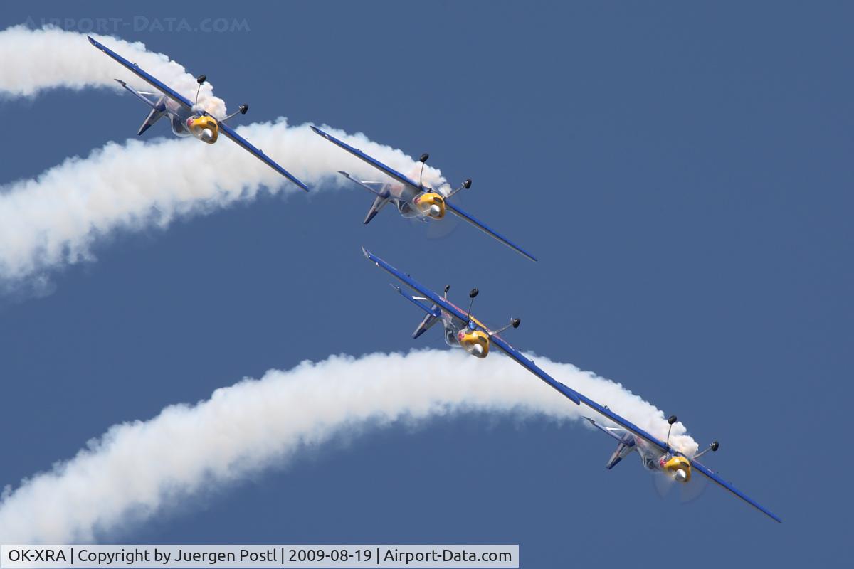 OK-XRA, Zlin Z-50LX C/N 0071, Red Bull Air Race Budapest 2009 - Zlin Z-50LX Aerobatics Team