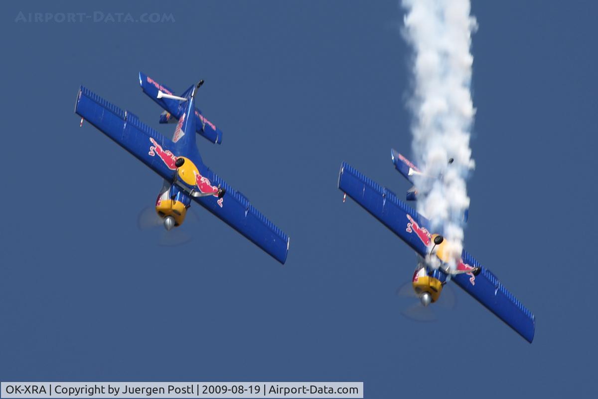 OK-XRA, Zlin Z-50LX C/N 0071, Red Bull Air Race Budapest 2009 - Zlin Z-50LX Aerobatics Team