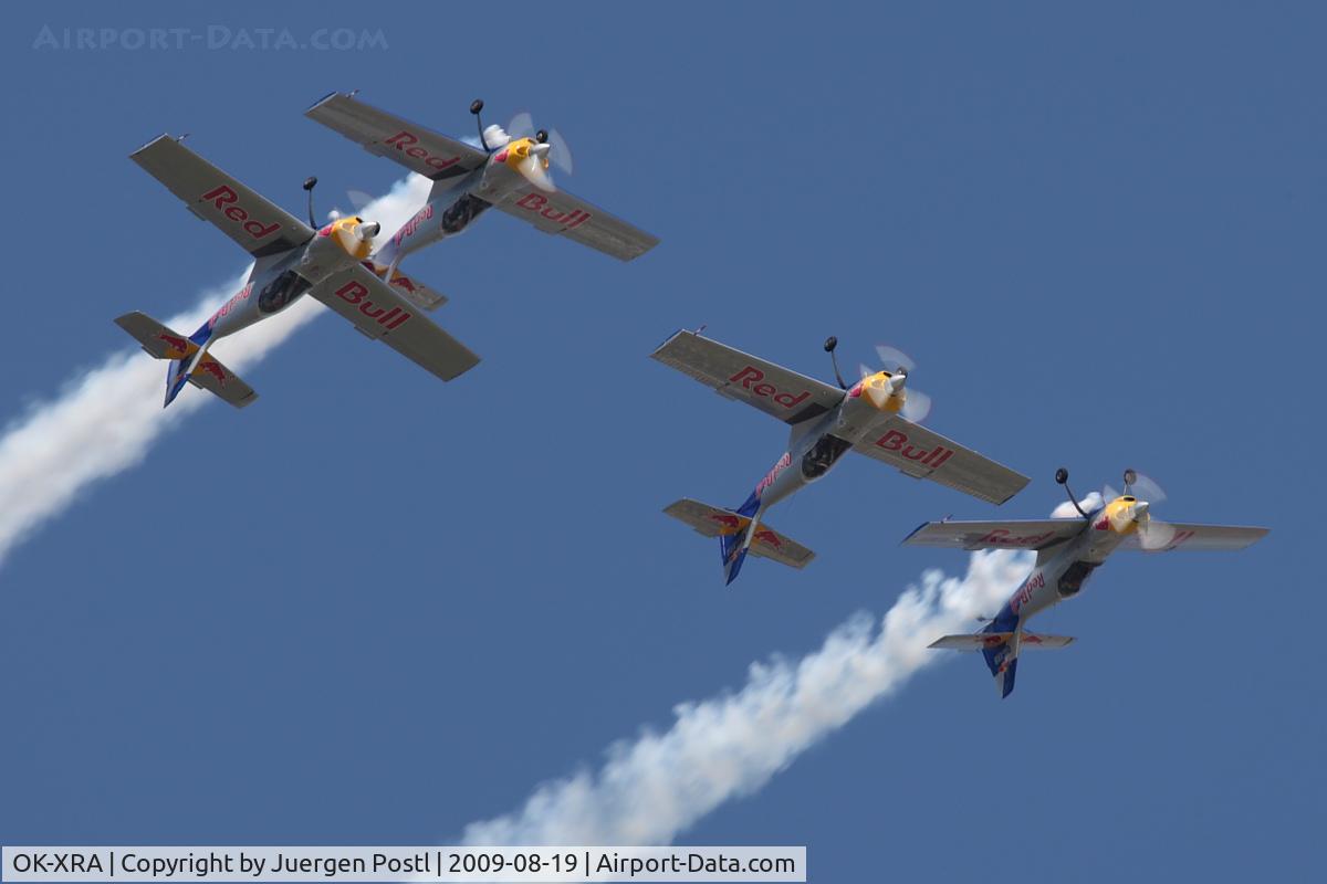 OK-XRA, Zlin Z-50LX C/N 0071, Red Bull Air Race Budapest 2009 - Zlin Z-50LX Aerobatics Team