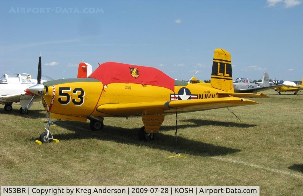 N53BR, 1953 Beech T-34A Mentor Mentor C/N G-152, EAA Airventure 2009