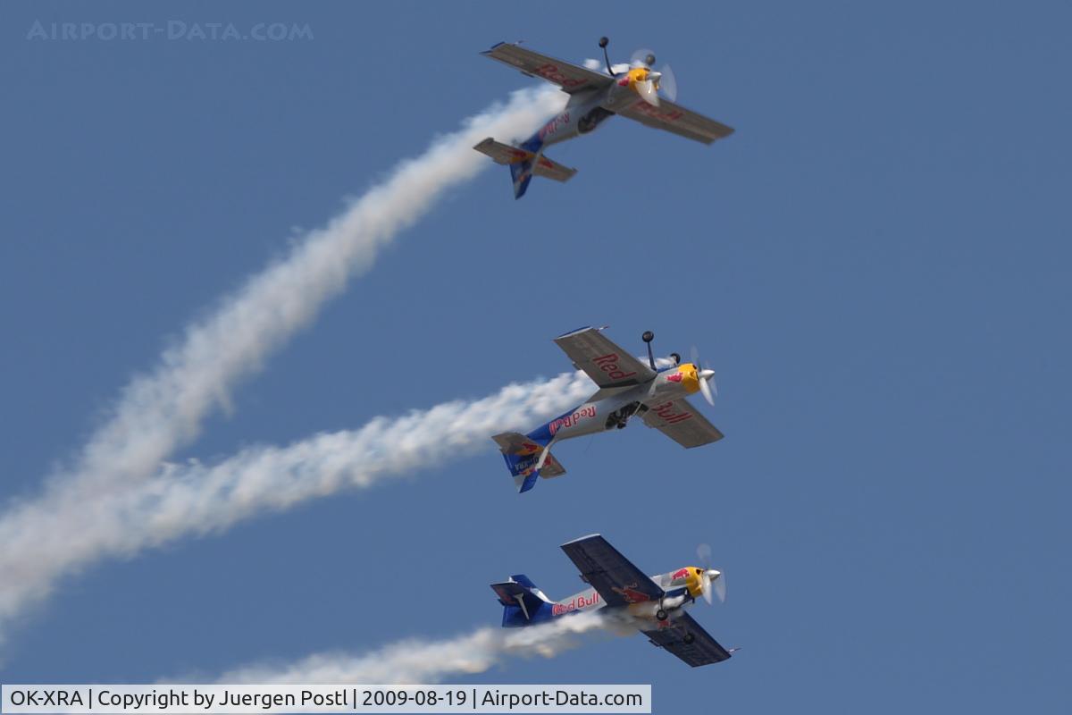 OK-XRA, Zlin Z-50LX C/N 0071, Red Bull Air Race Budapest 2009 - Zlin Z-50LX Aerobatics Team